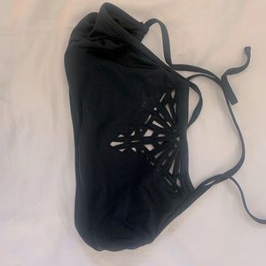 Target black bikini top